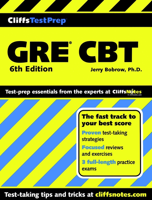 Cover image for CliffsTestPrep GRE CBT
